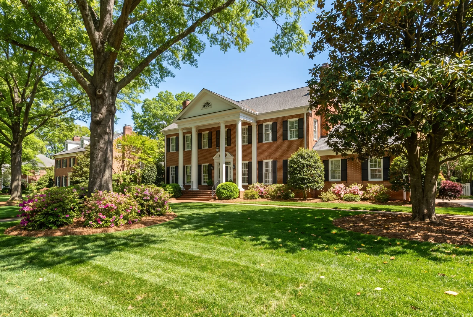 Established brick home in a Charlotte neighborhood